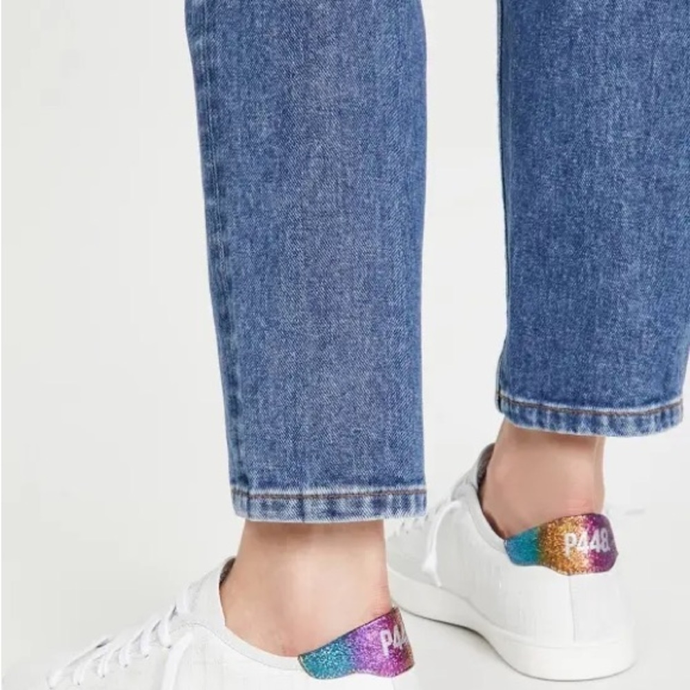 P448 Johnny shoe white sneakers in 37 or 6.5
